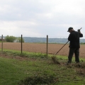 Vrijwilligerswerk-Afscheiding boerenlandpad Kasteelschehof NHV de Voorn 2009